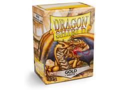 Dragon Shield Sleeves: Matte Gold  (100ct)